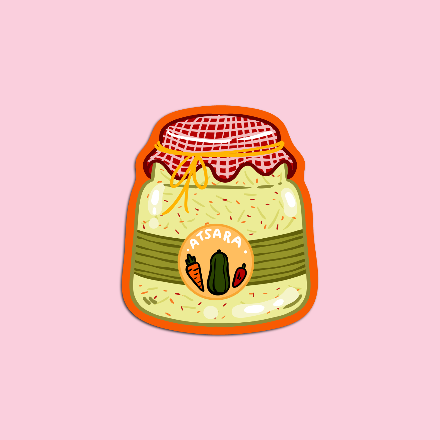 Atsara Condiments Sticker