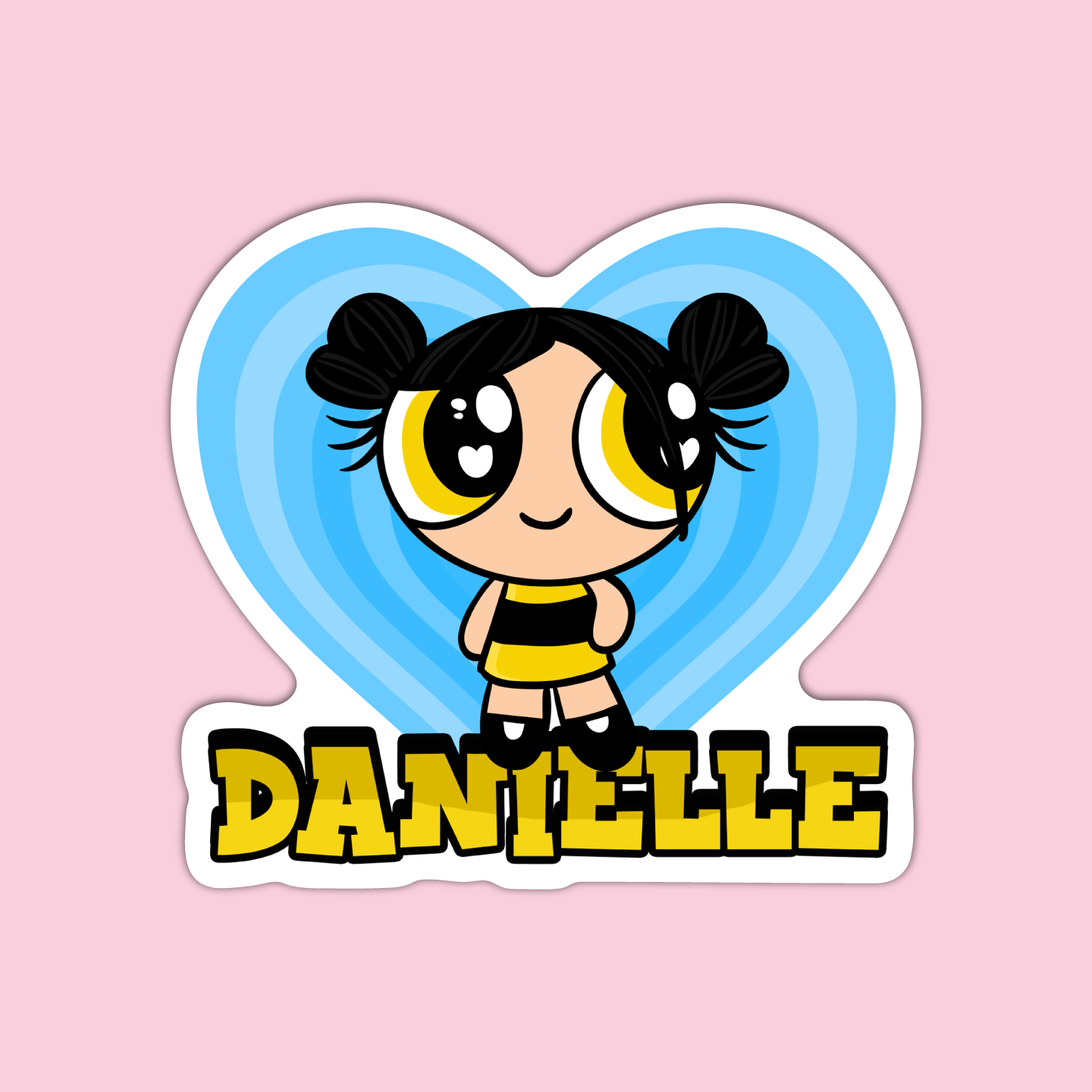 Danielle Powerpuff Girls New Jeans Kpop Sticker