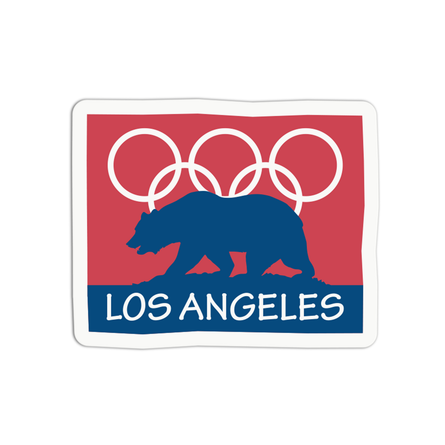 Los Angeles Bear 2028 Olympics Sticker