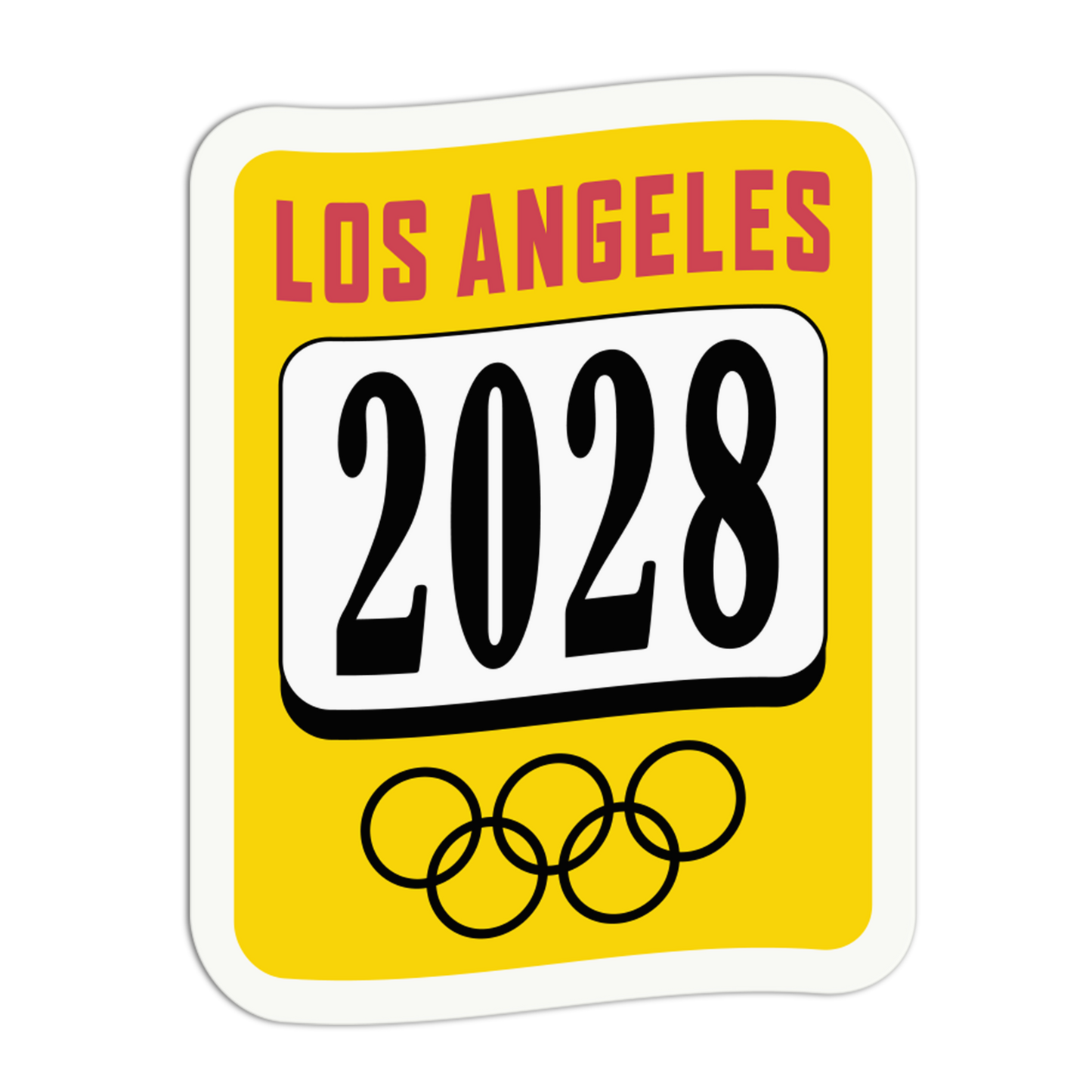 Golden State Games 2028 Olympics Sticker