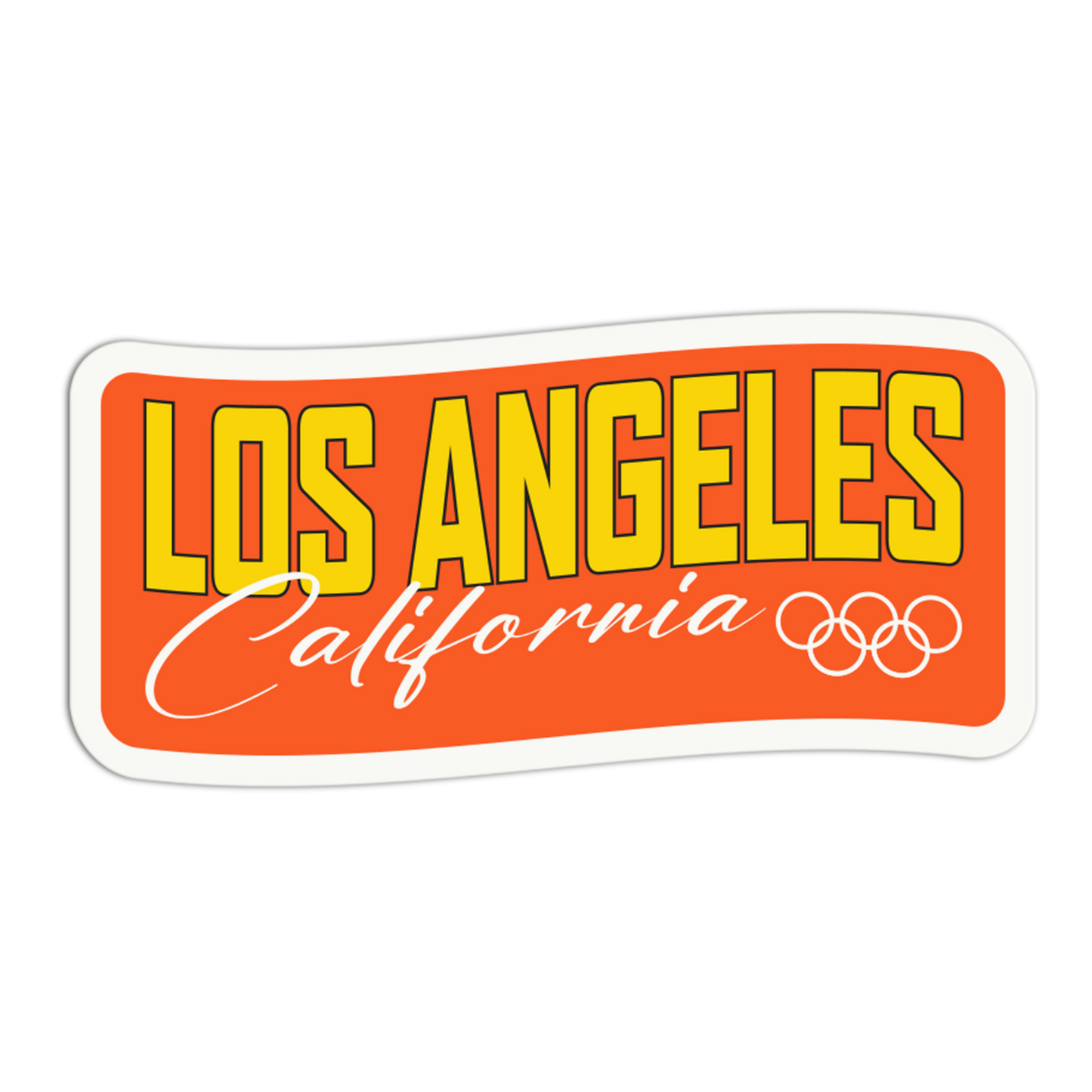 Sunset City Decal 2028 Olympics Sticker