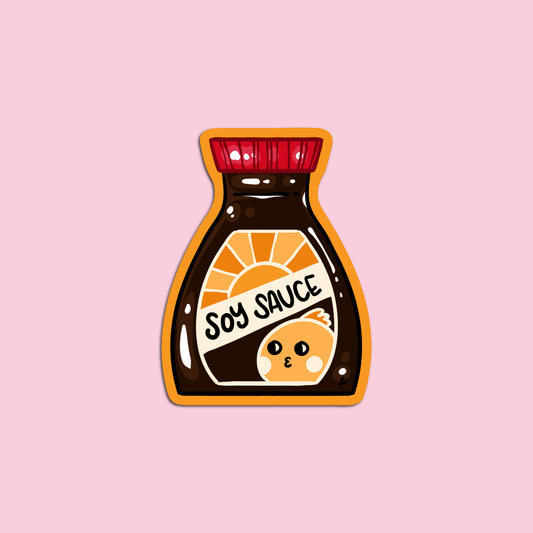 Soy Sauce Condiments Sticker