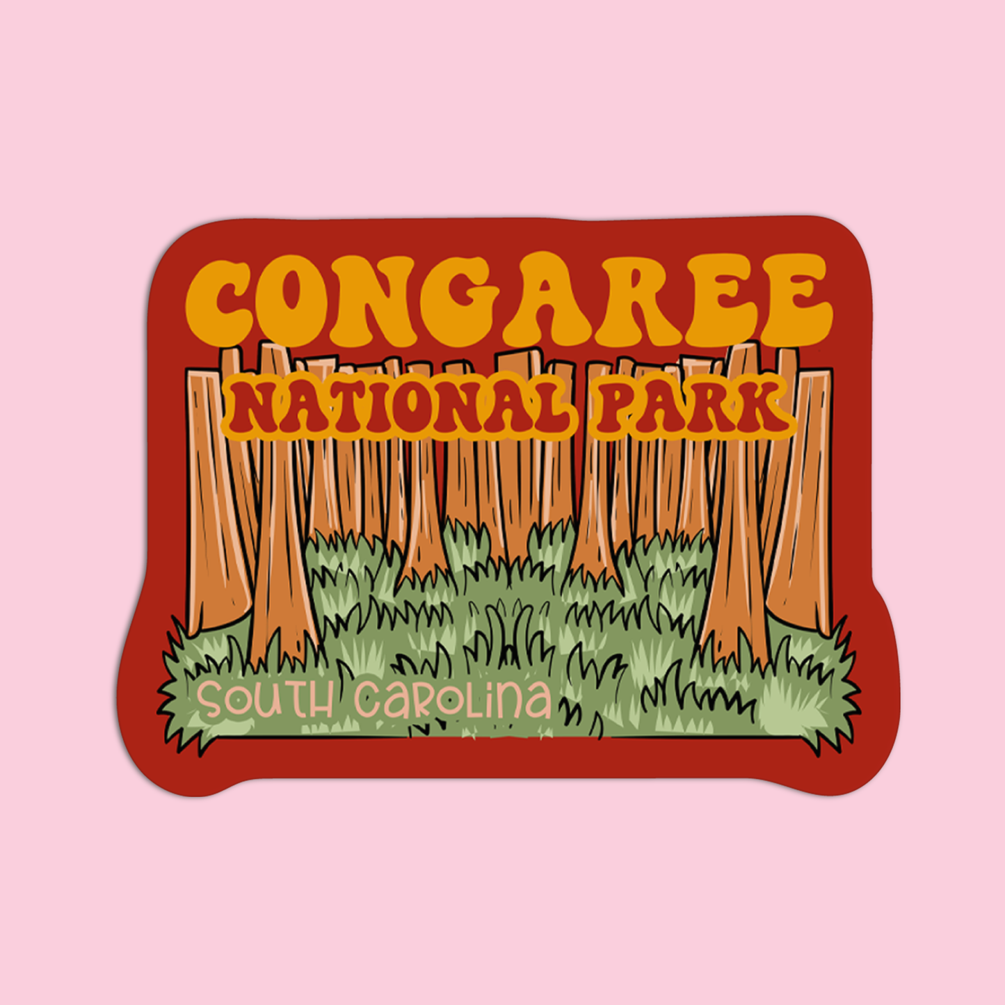 South Carolina Congaree National Park Sticker
