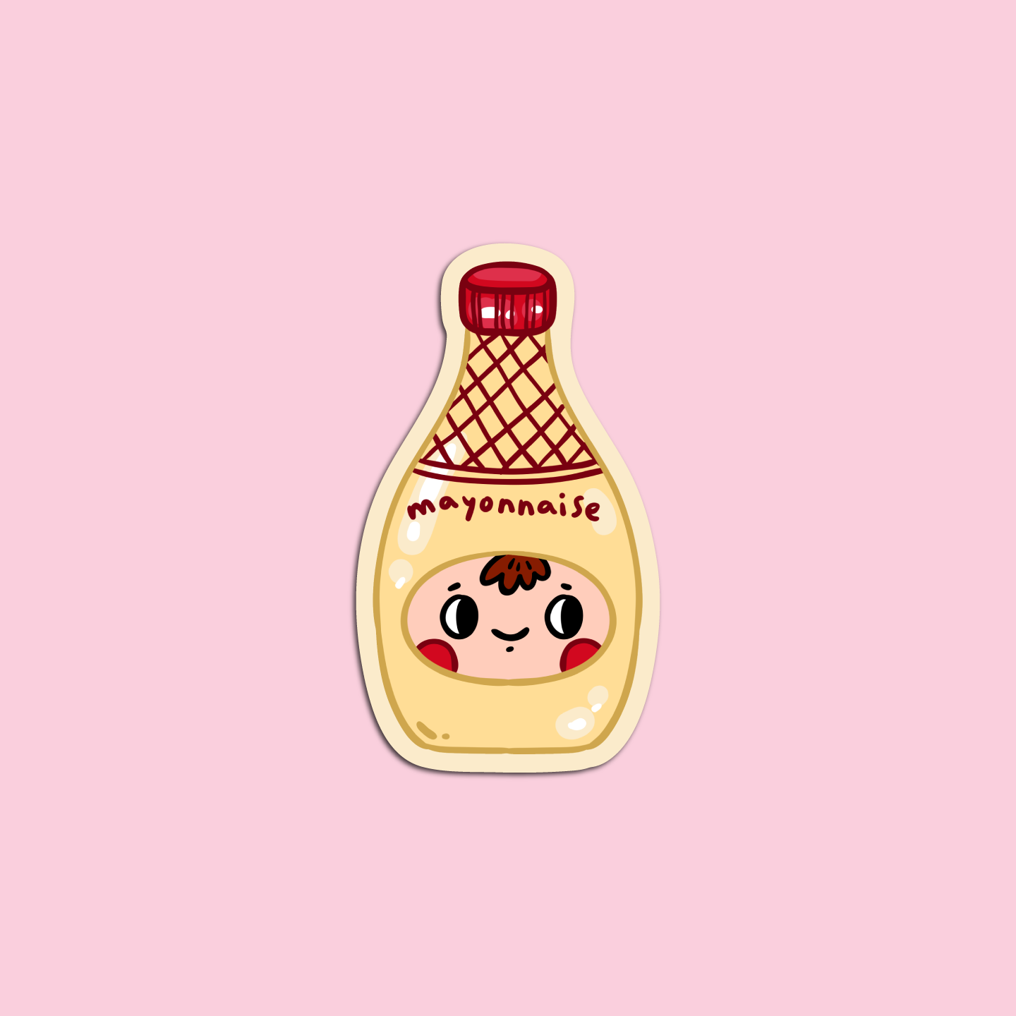 Mayonnaise Condiments Sticker