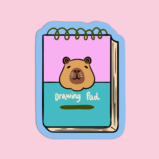 Drawing Pad Arts & Crafts Sticker