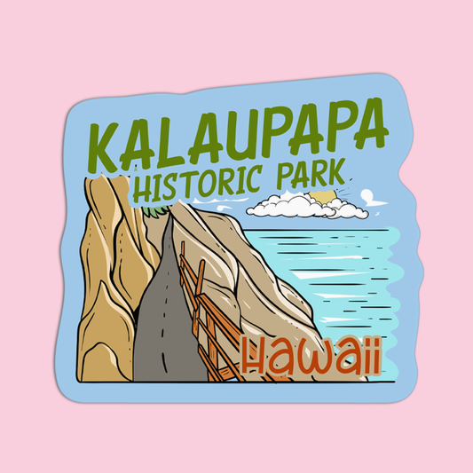 Hawaii Kalaupapa Historic Park Sticker