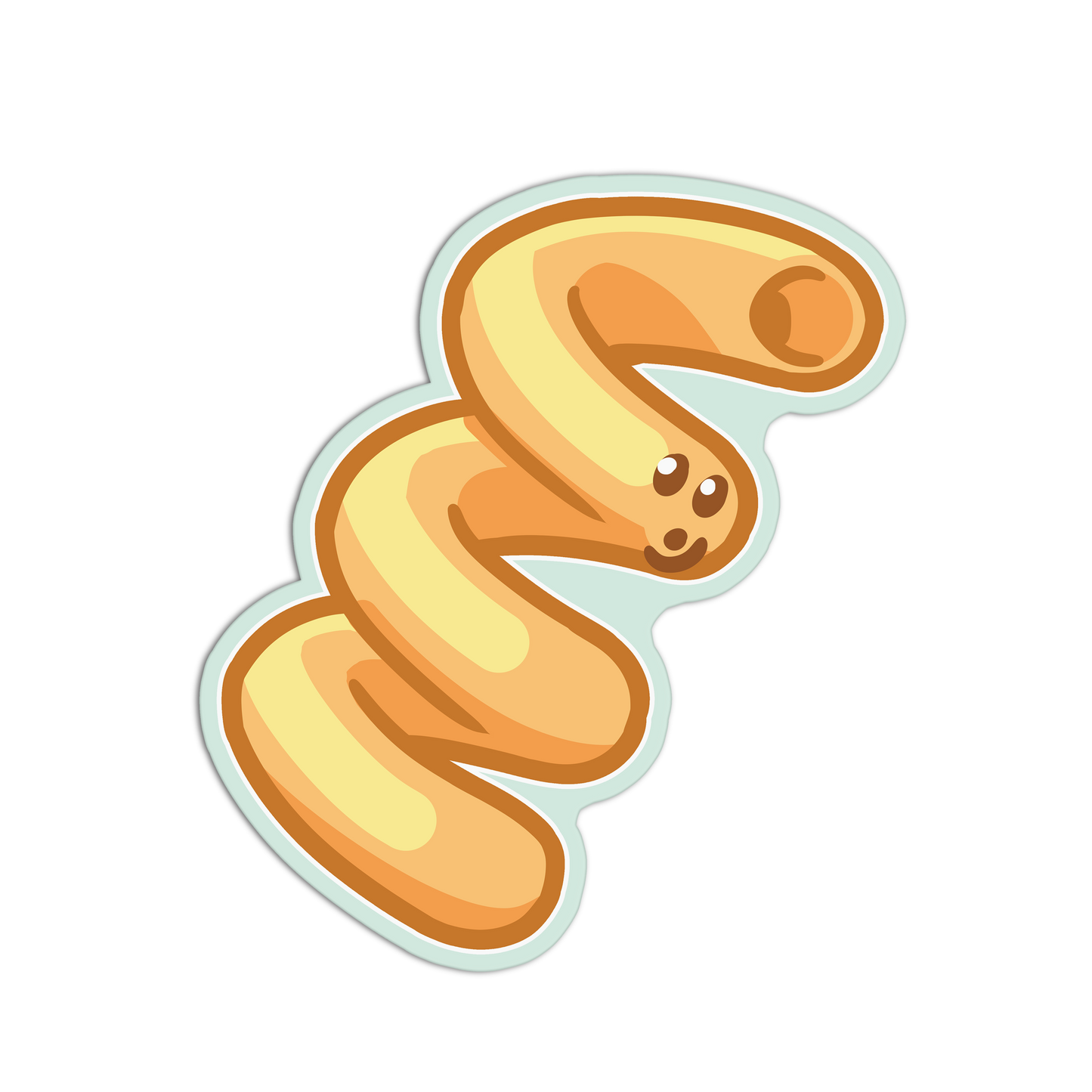 Springy Cavatappi Pasta Stickers