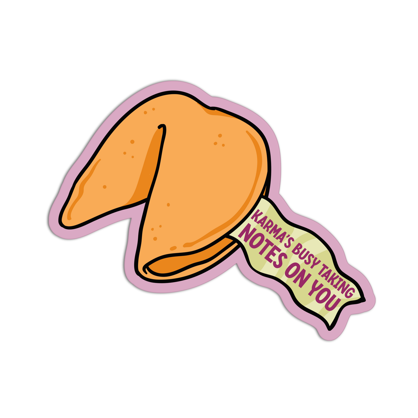 Cosmic Auditor Fortune Cookie Stickers