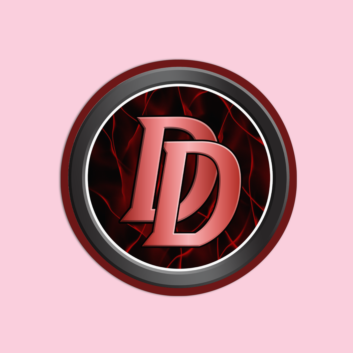Dare Devil Hero's Emblem Sticker
