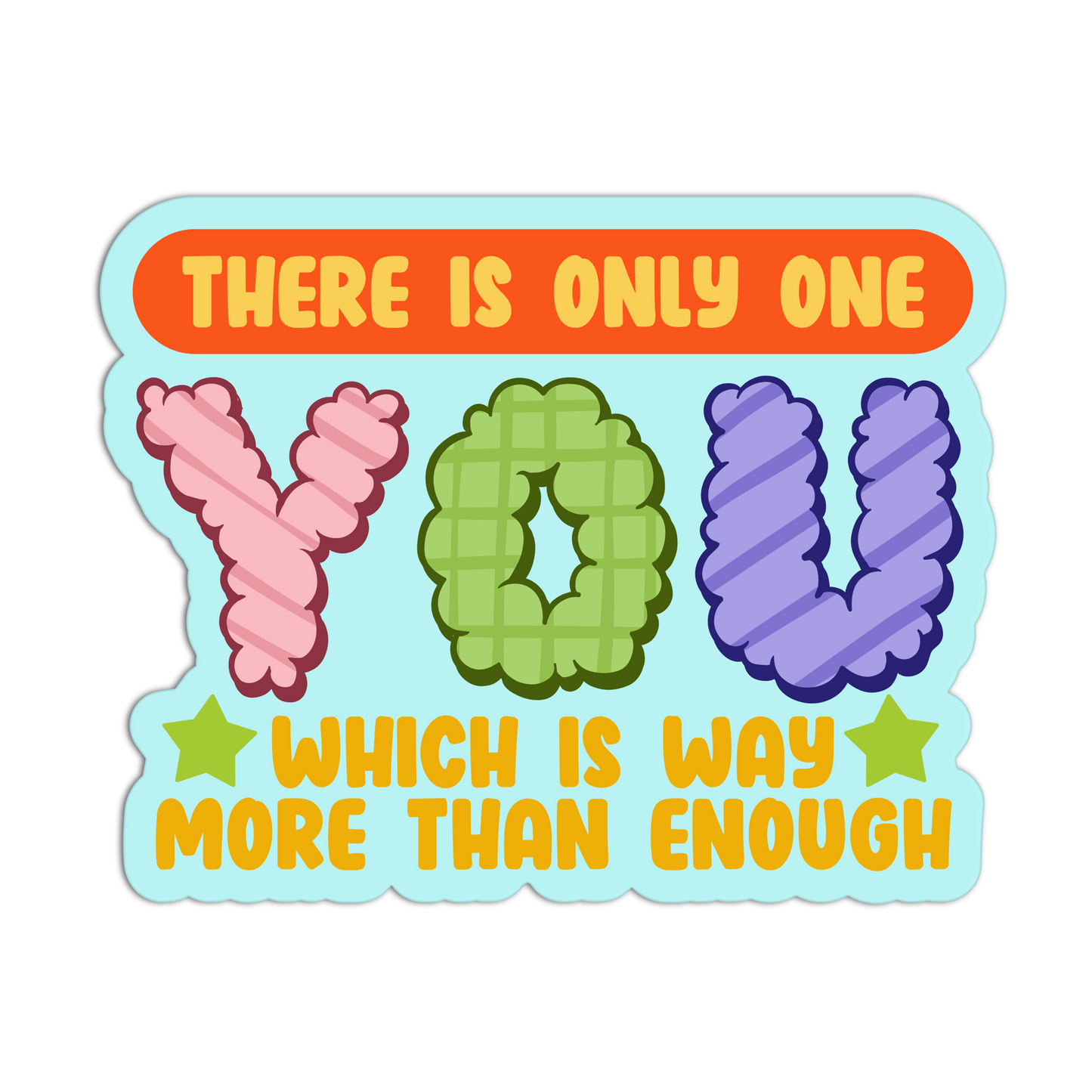 More Than Enough Disappointment Affirmation Stickers