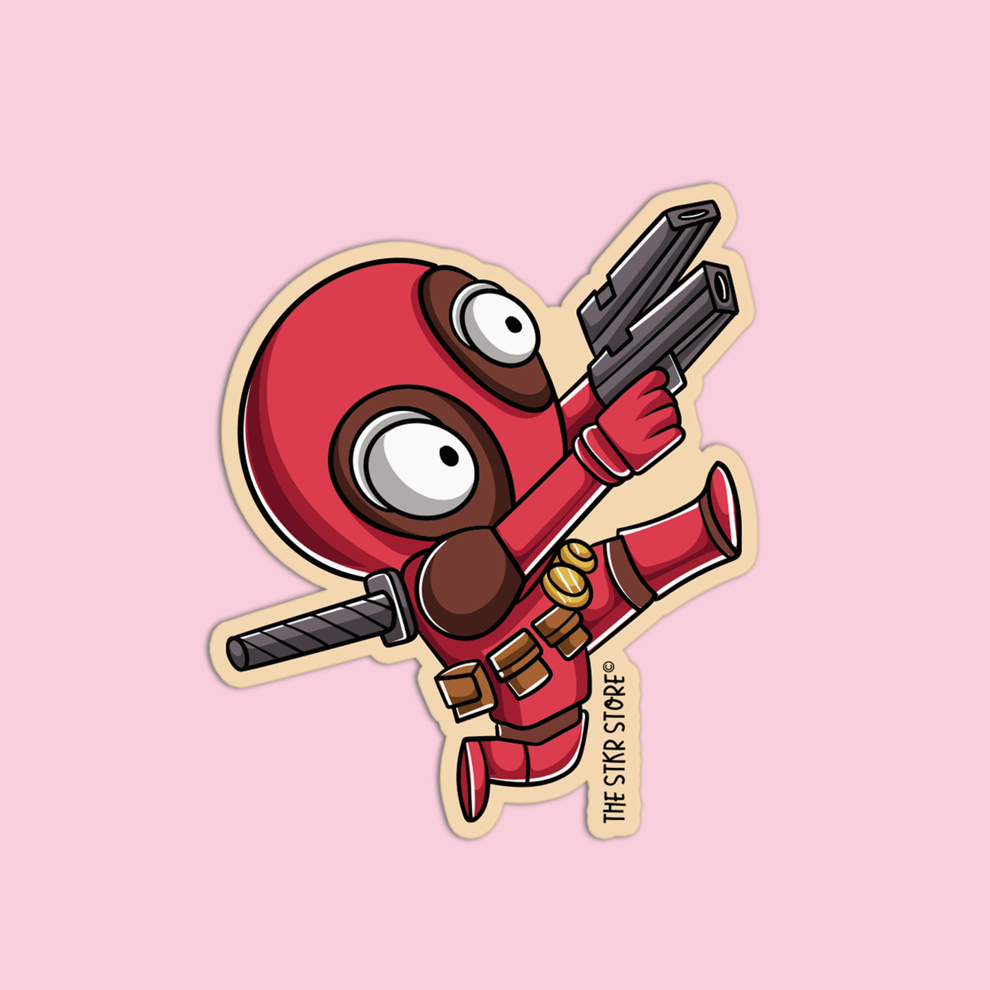 Deadpool Avengers Sticker