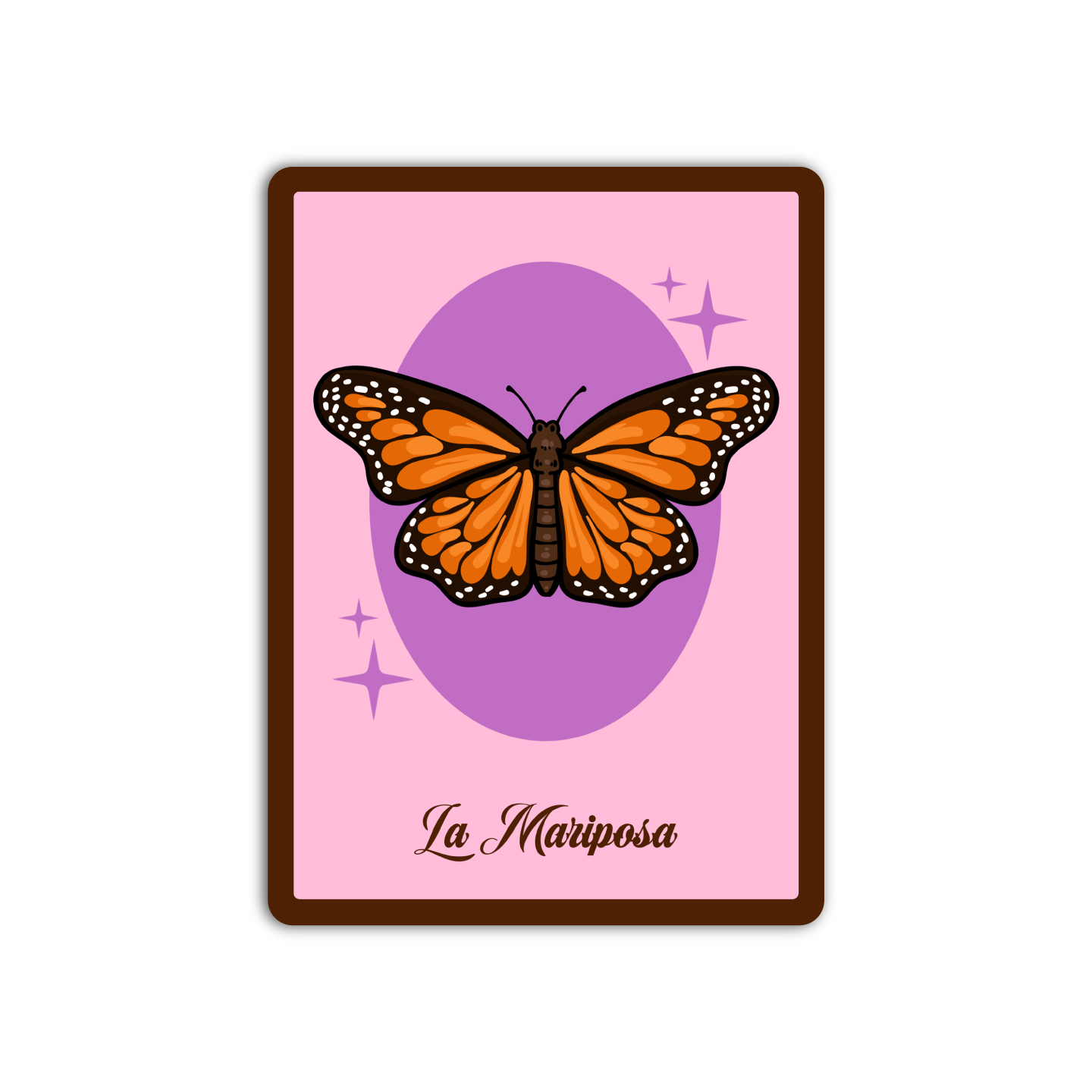 La Mariposa Mexican Sticker