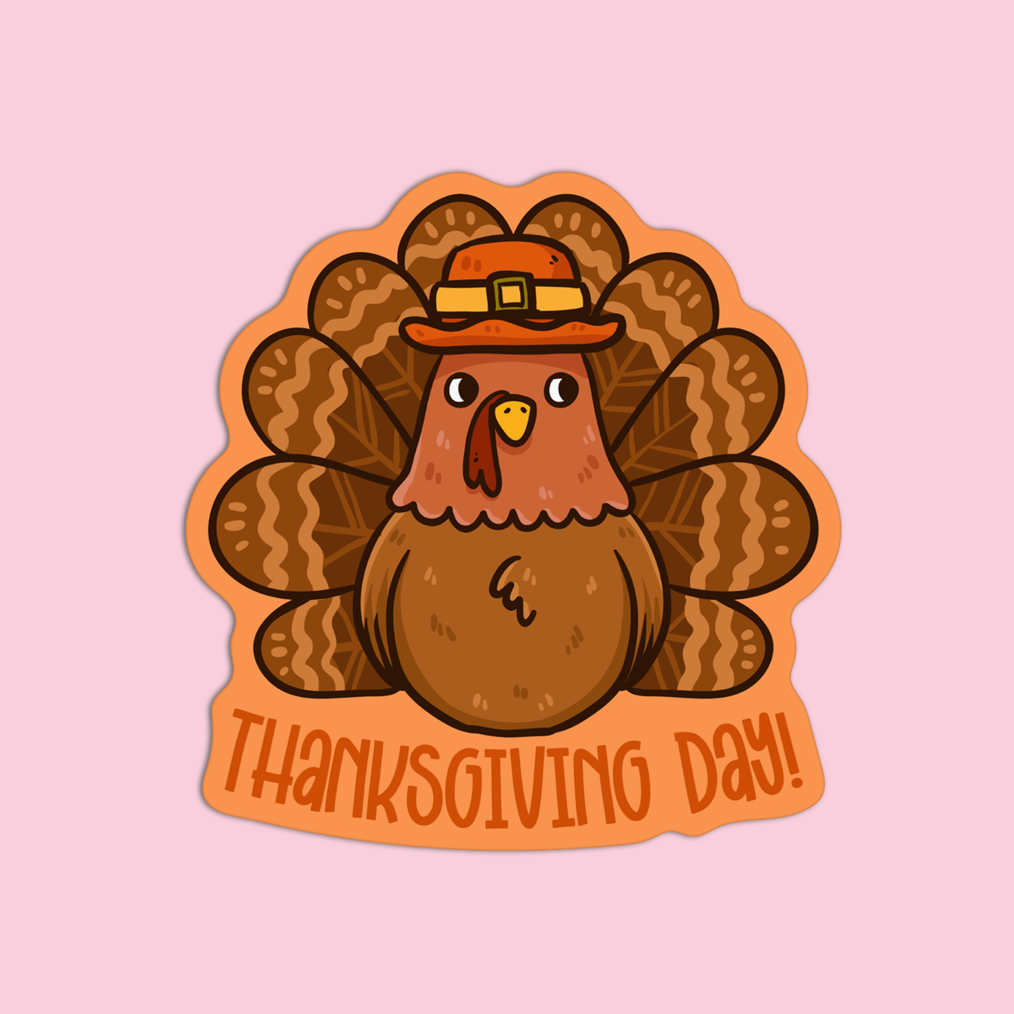 Thanksgiving Day! Thanksgiving Sticker