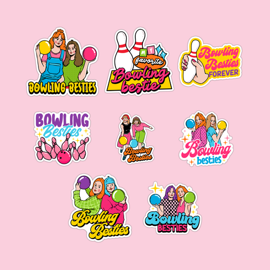 Bowling Besties Collection Sticker Pack