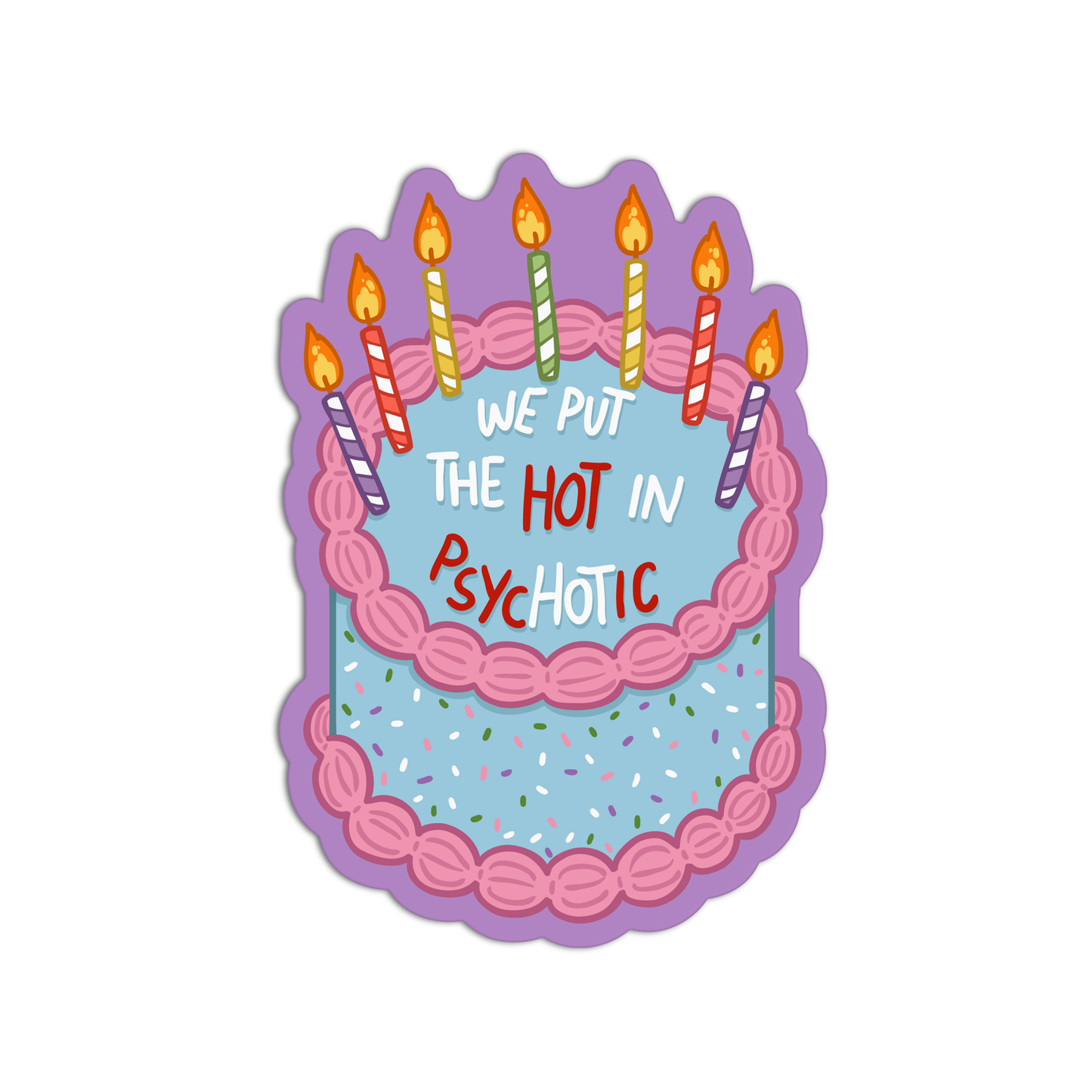Chaos Confection Cake Stickers