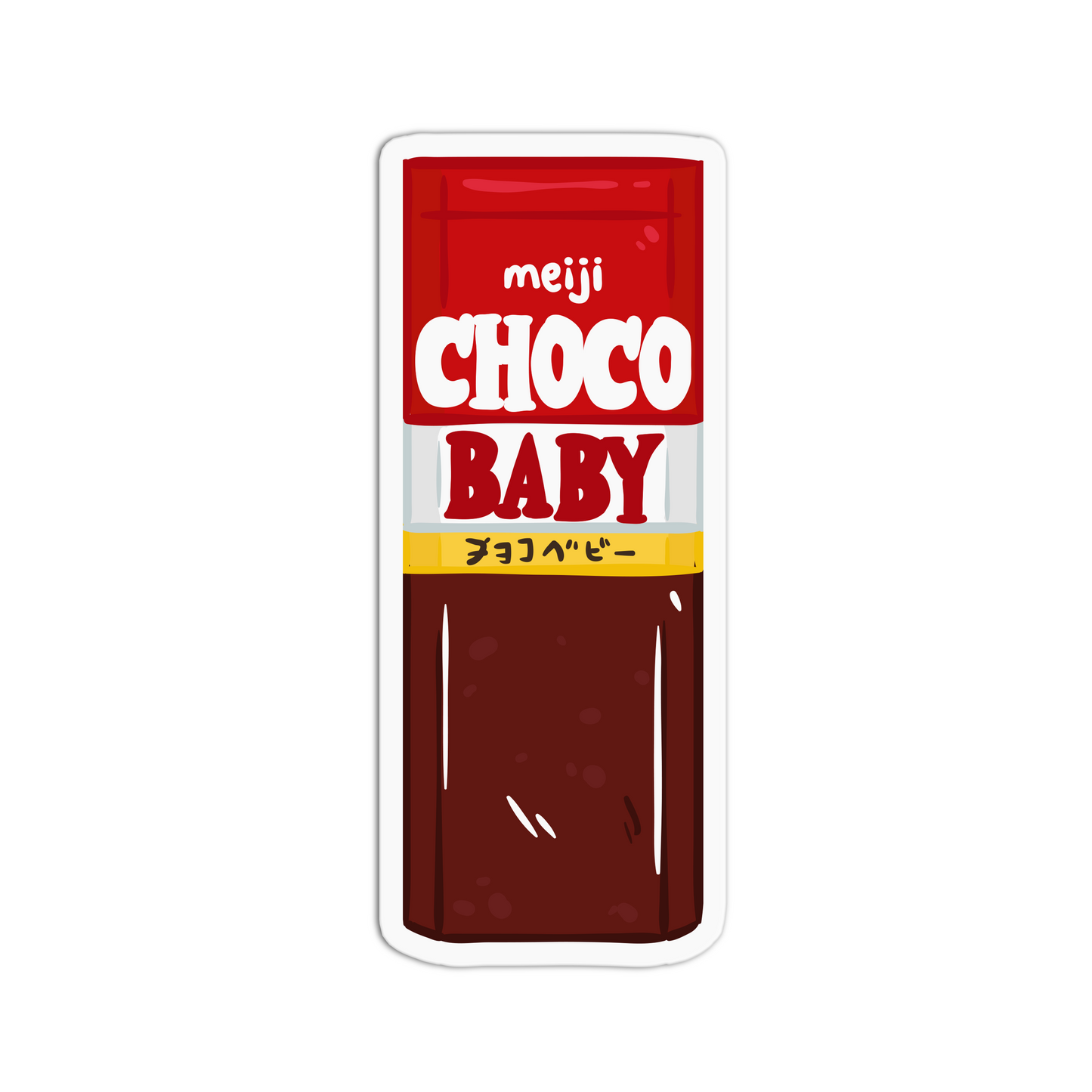 Choco Baby Asian Food Sticker