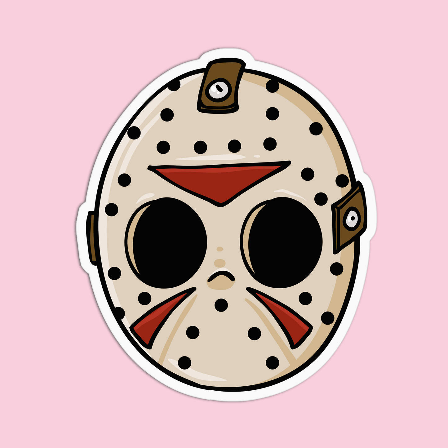 Jason Voorhees Halloween Sticker