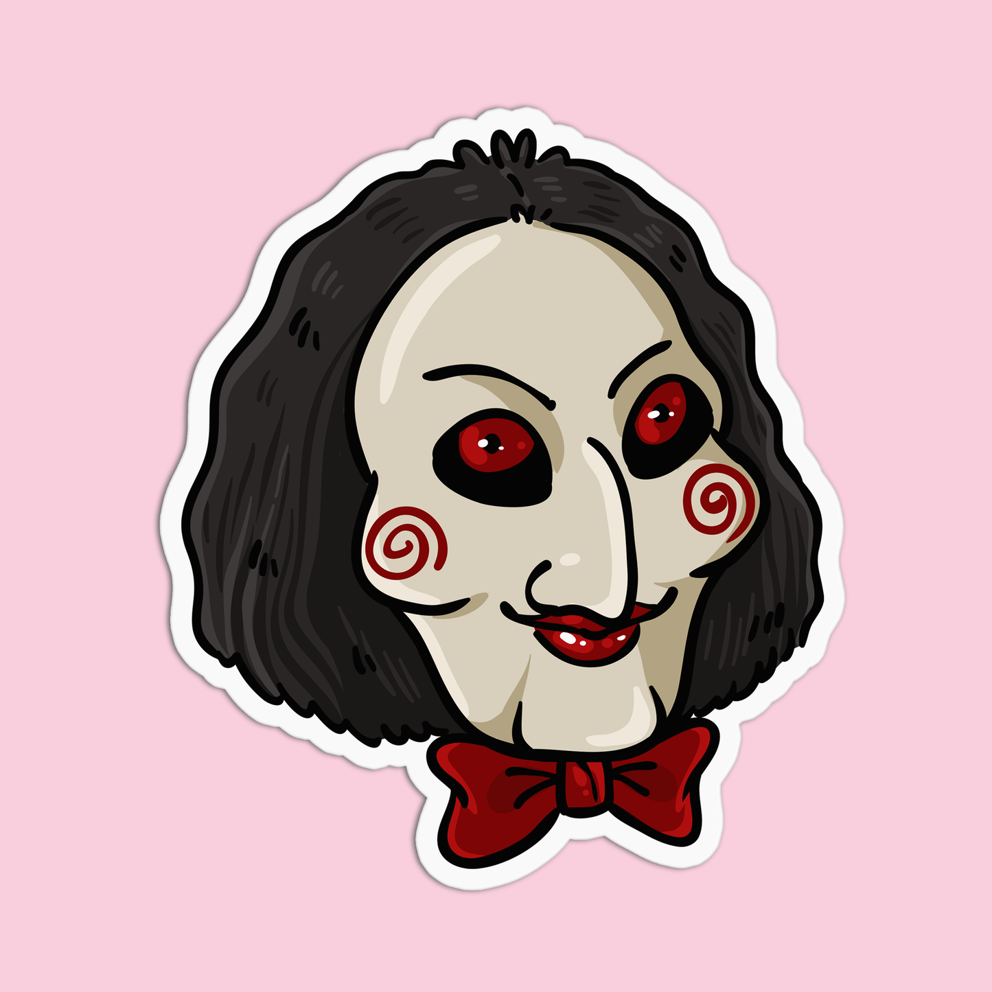 Jigsaw Halloween Sticker