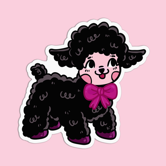 Black Sheep Halloween Sticker