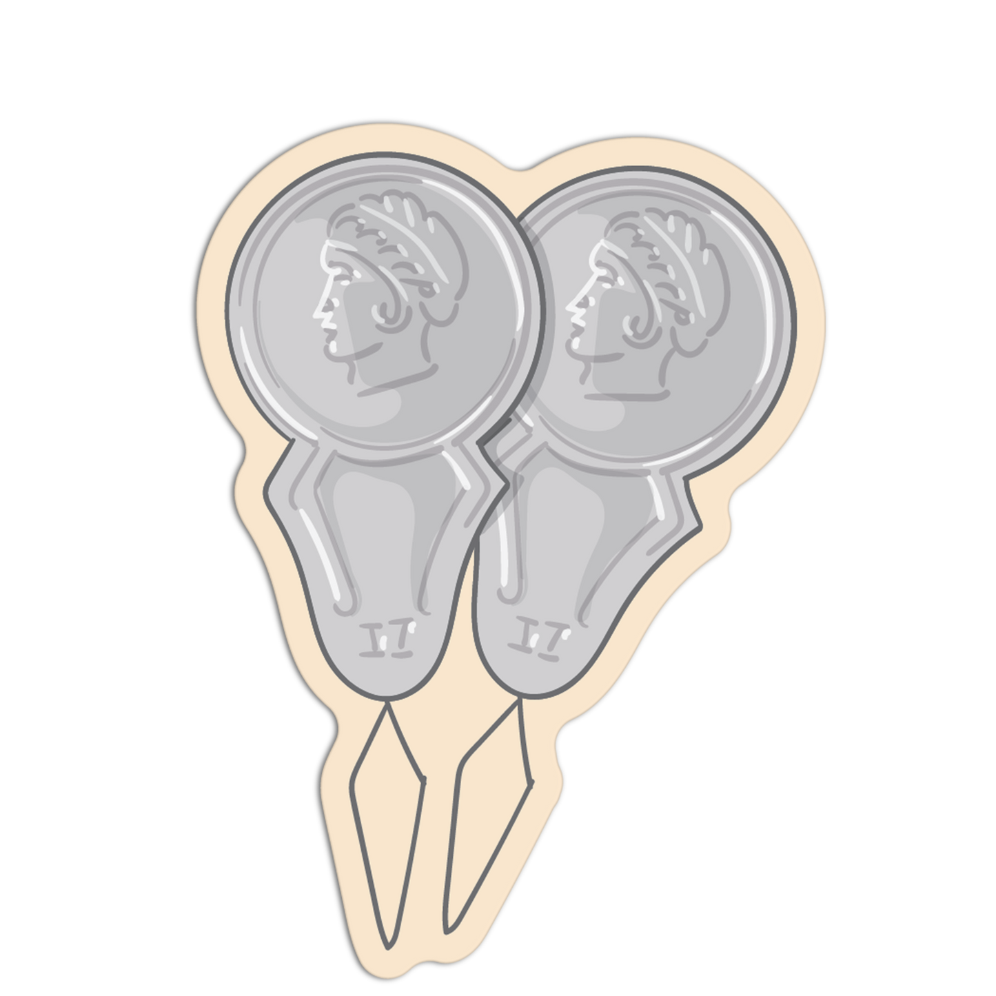 A Helping Hand Sewing Kit Stickers