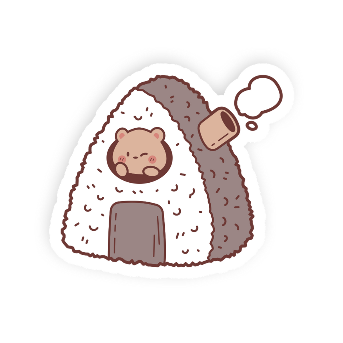 Onigiri House - Onigiri Bear Sticker