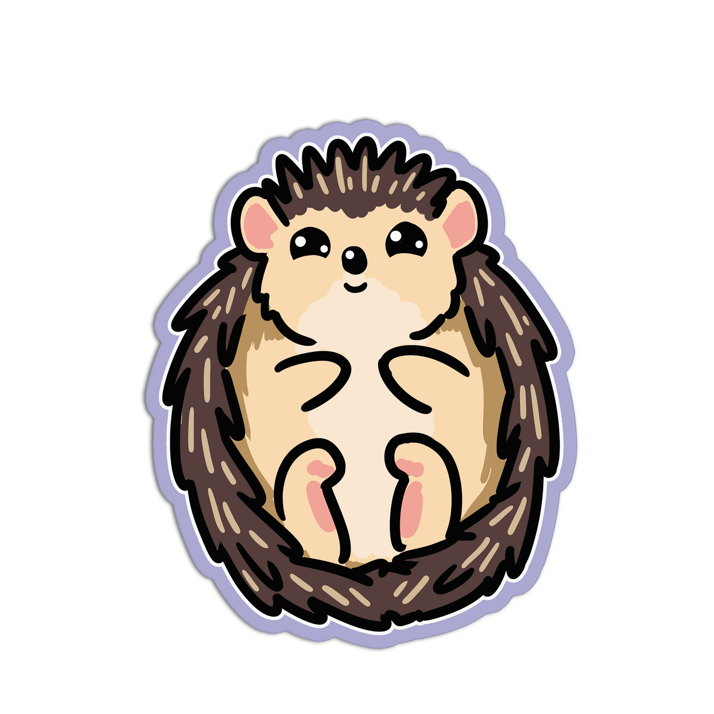 Little Hedgehog Pets Sticker