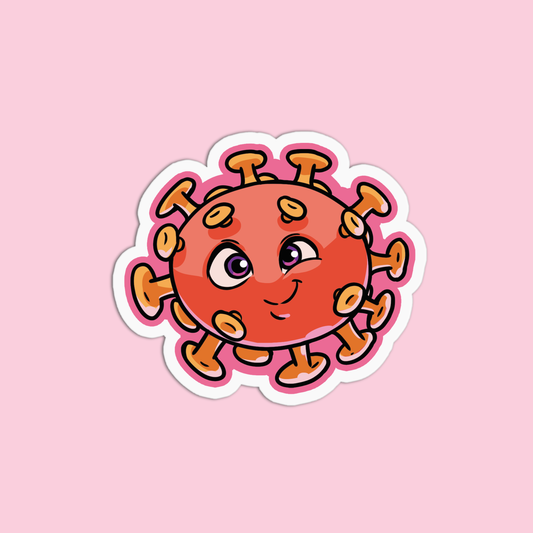Virus Structure Science Sticker