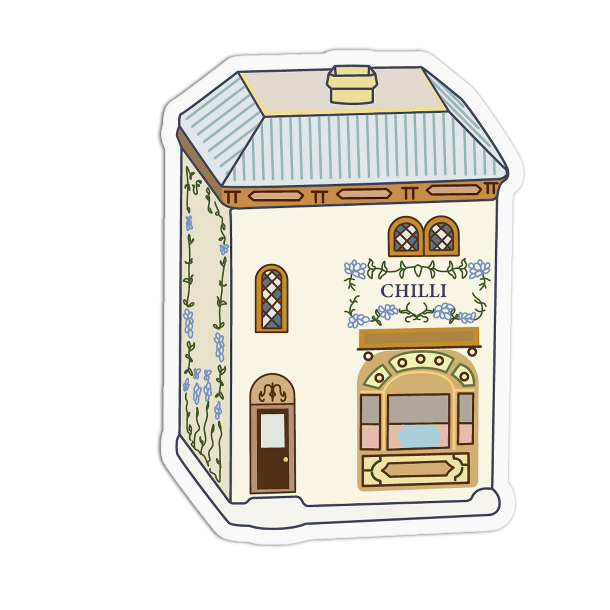 Chilli Villa - Spices Village Sticker