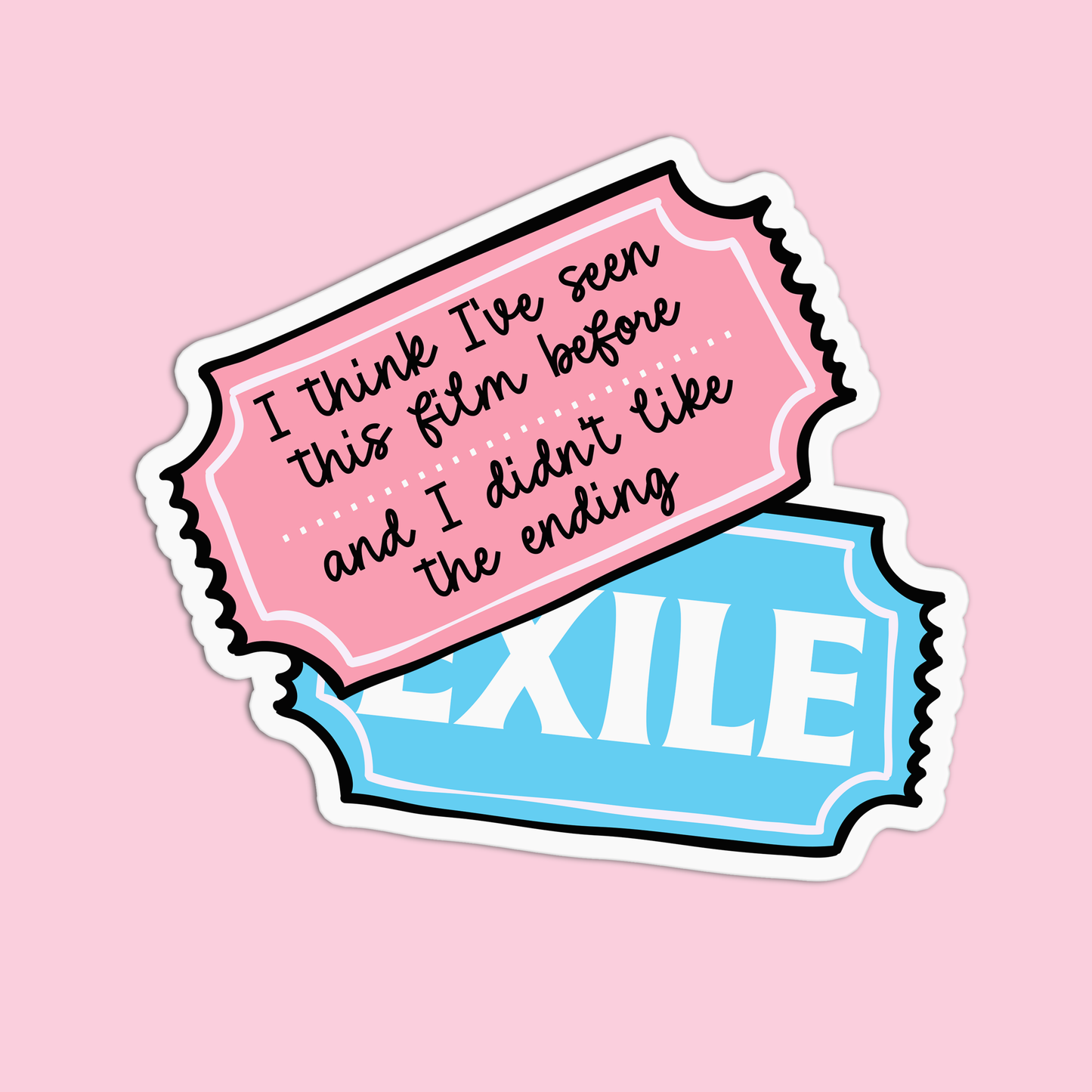 I think I've seen this film before and I didn't like the ending Taylor Swift Sticker