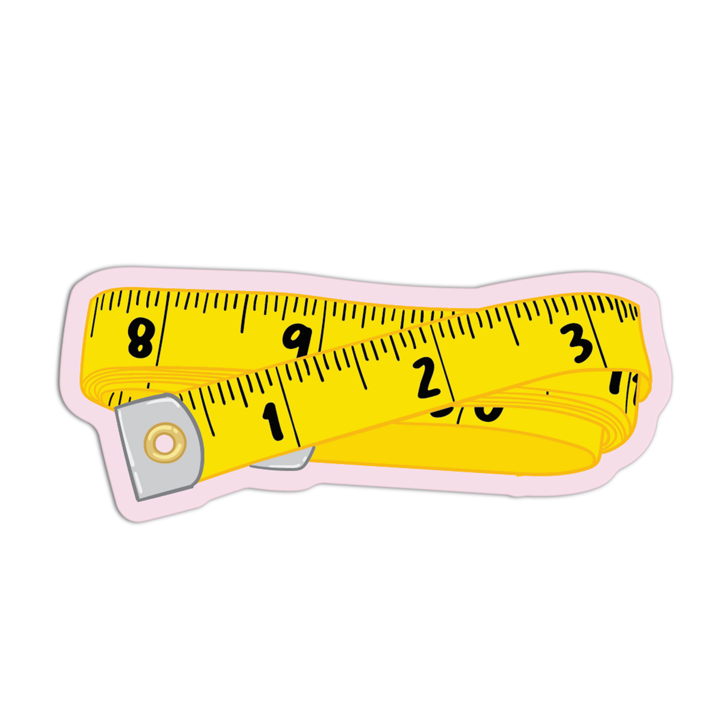 Measure of Success Sewing Kit Stickers