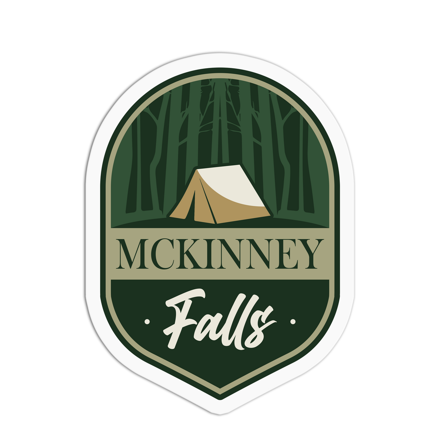 Basecamp McKinney Austin Travel Stickers