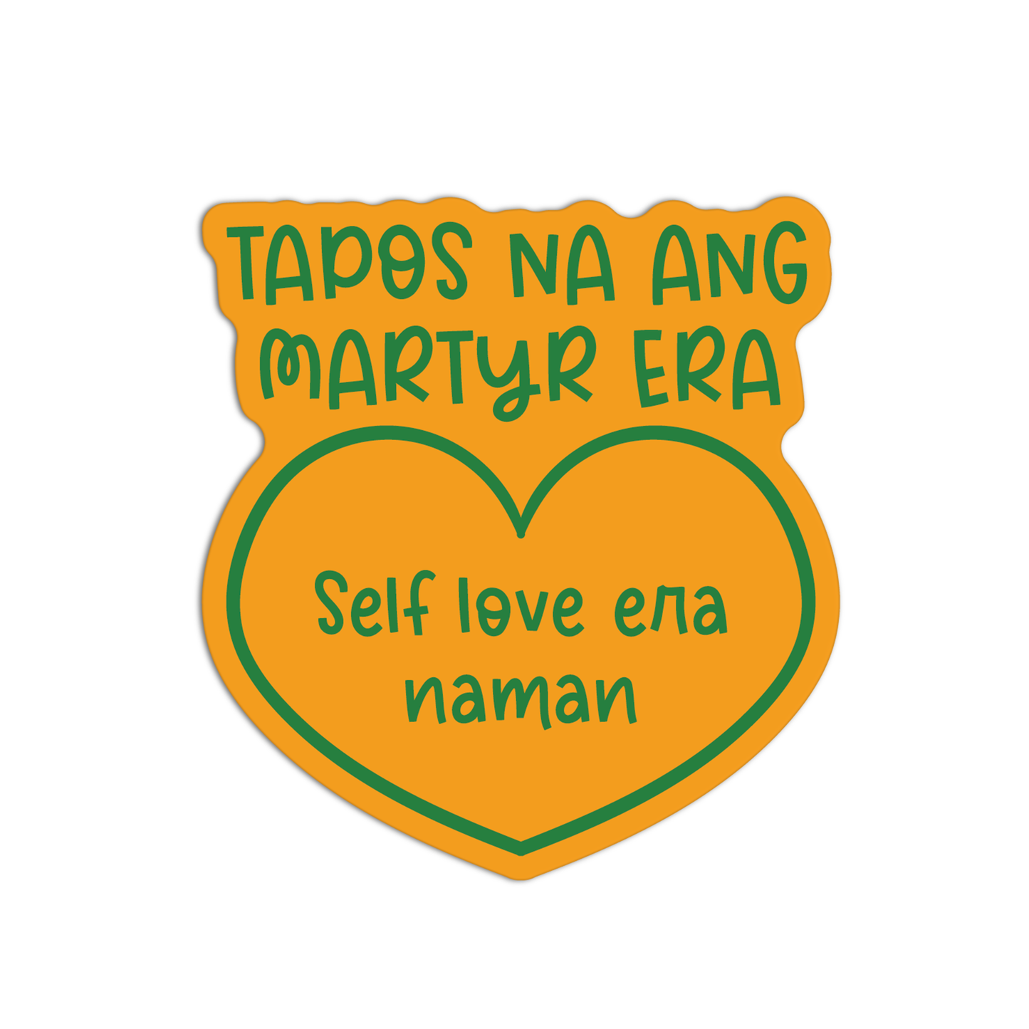 Tapos Na Ang Martyr Era Quotes For Coffee Sticker