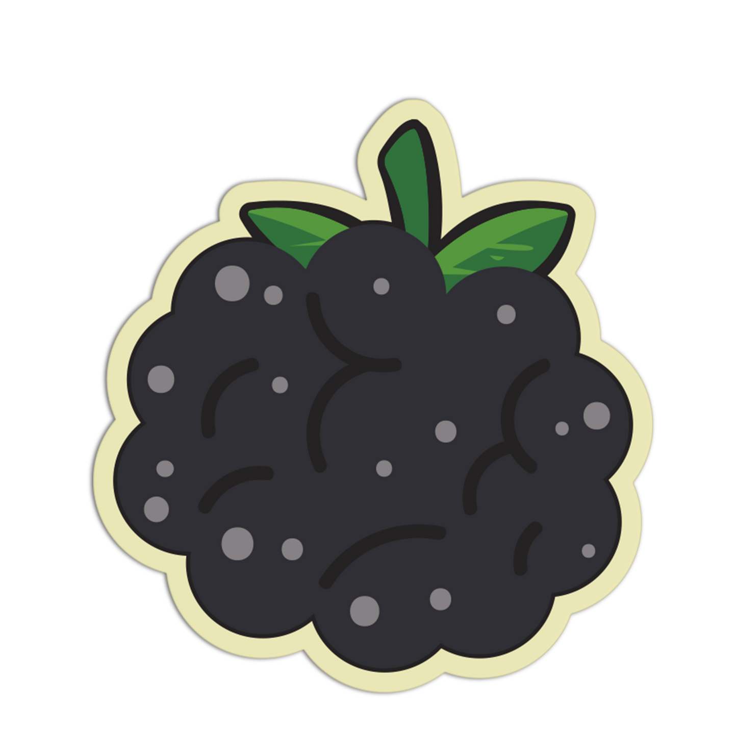 Classic Blackberry - Berries Stickers