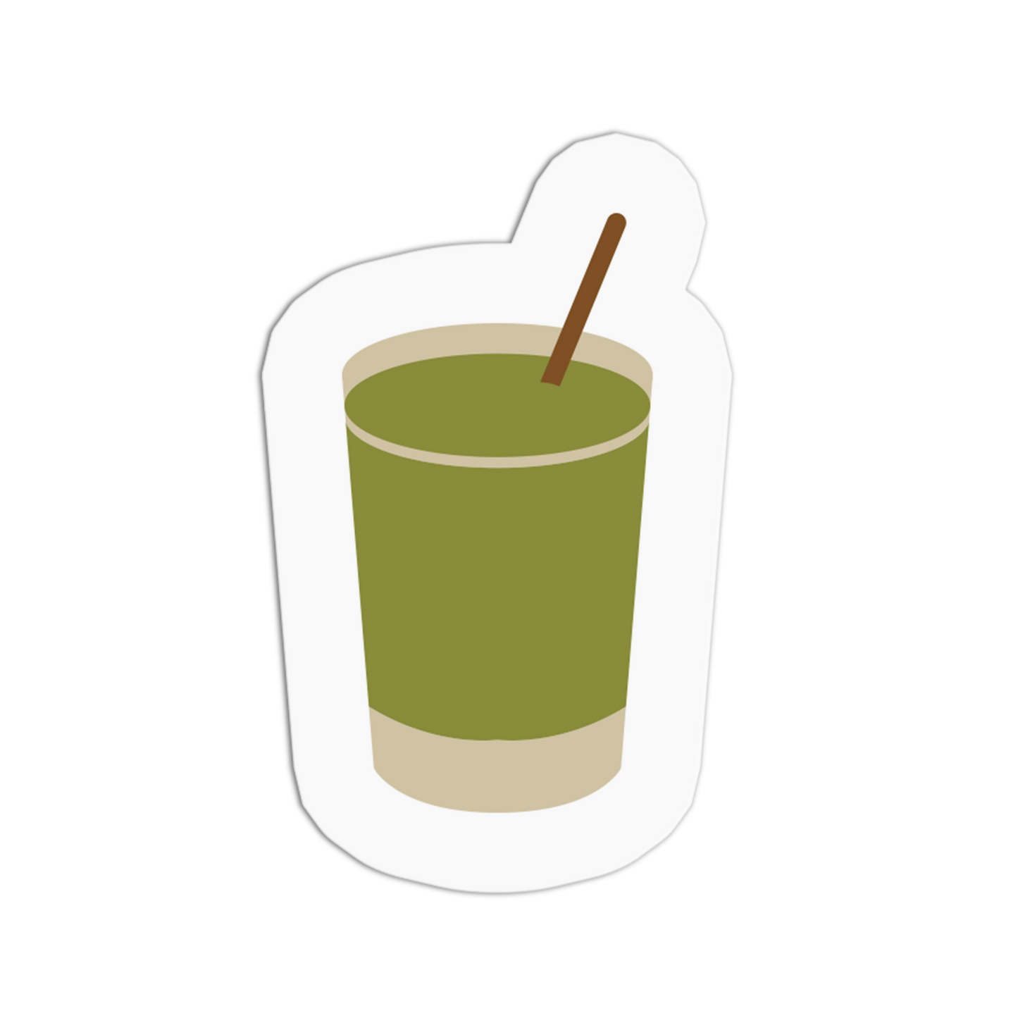 Iced Matcha Coffee Stickers