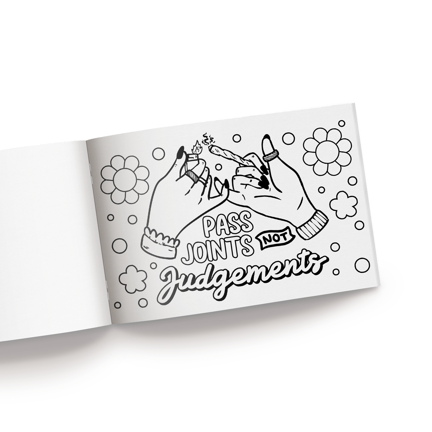 Color Me High Coloring Book