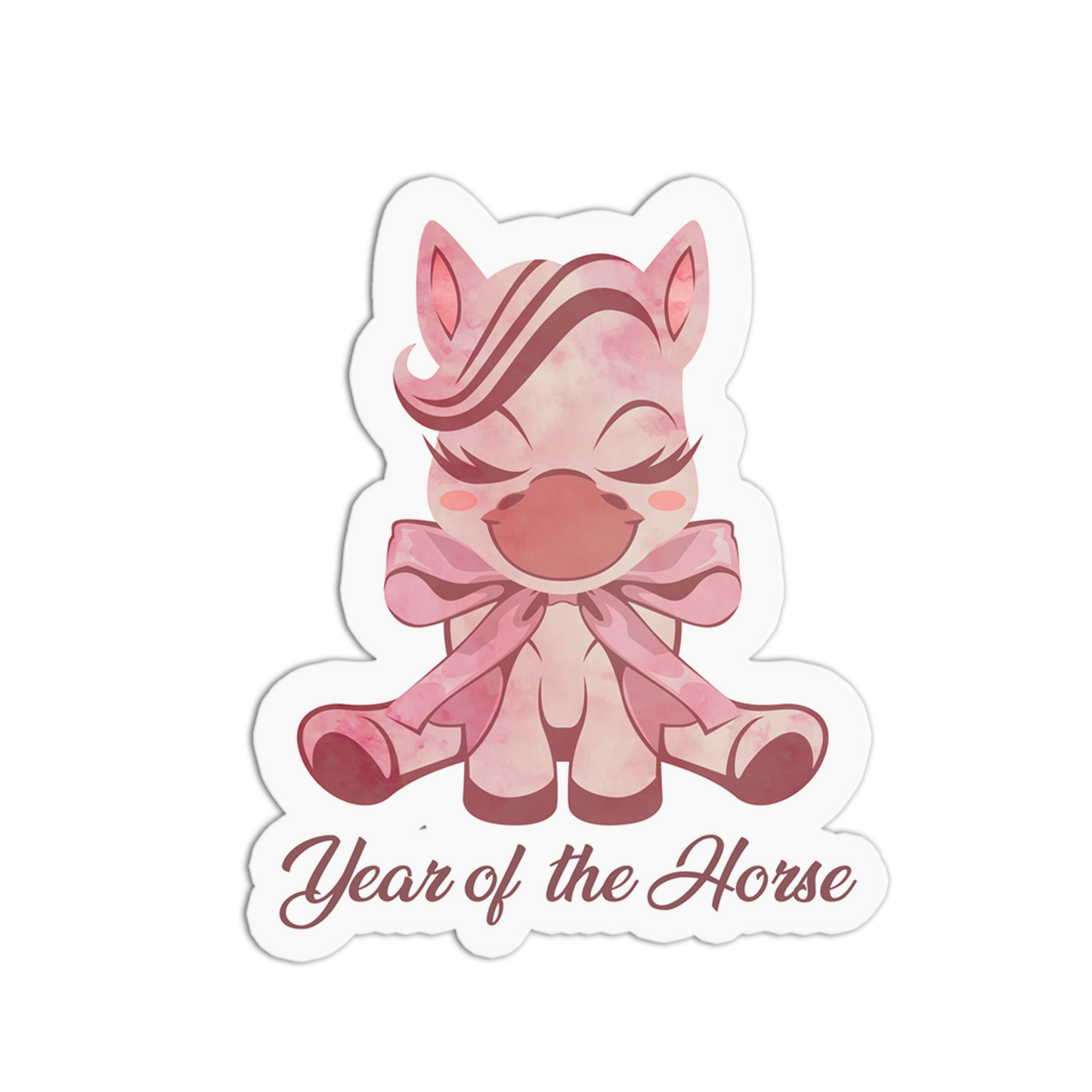 Year of the Horse Chinese Zodiac Sticker