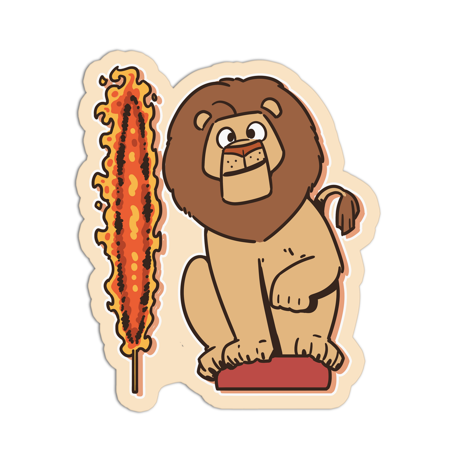 Ring of Fire Circus Animal Stickers