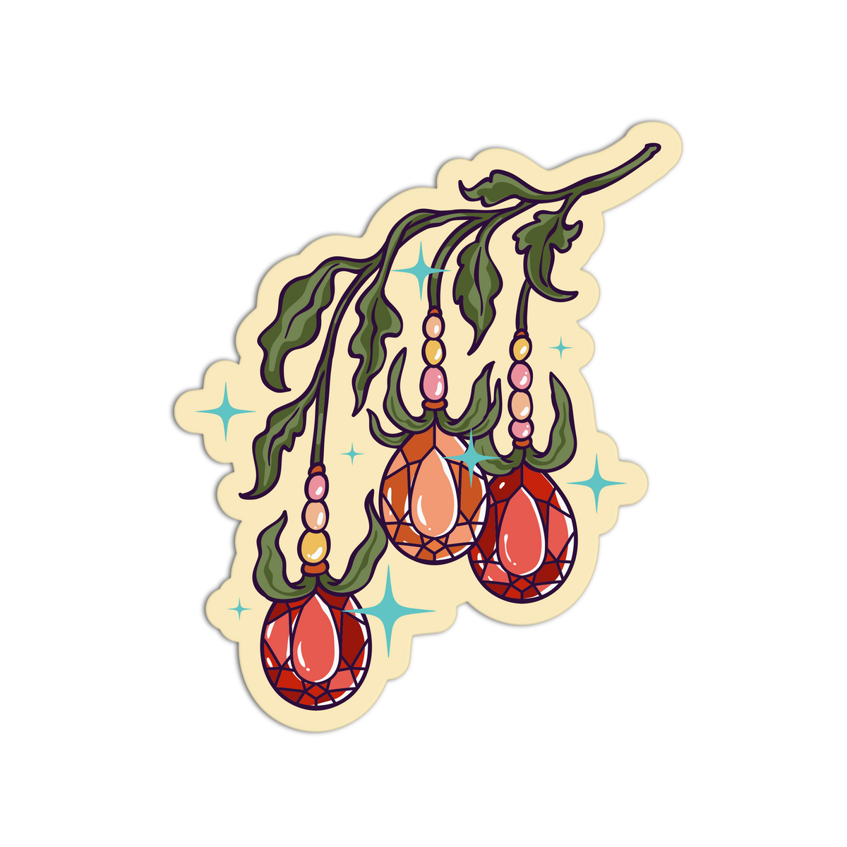 Gem Berries - Crystal Energy Sticker