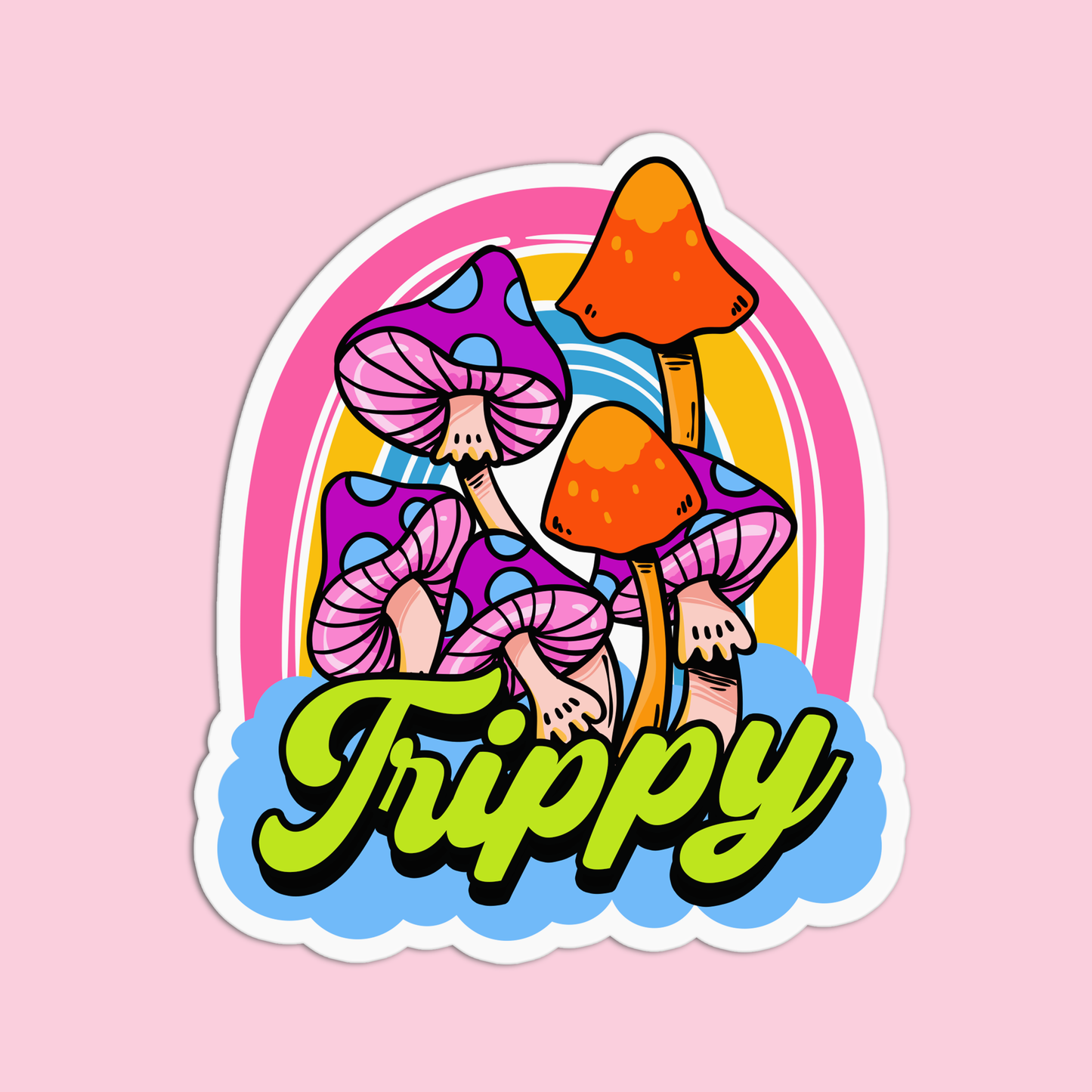 Trippy Canna Sticker