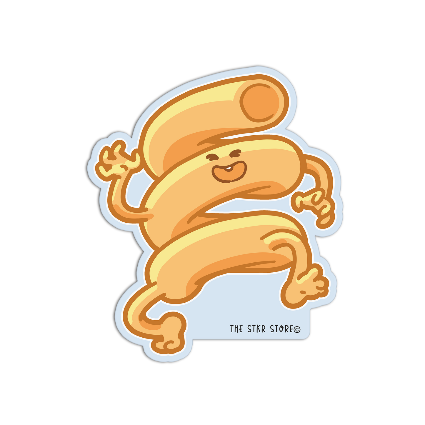 Spiral Cute Pasta Sticker