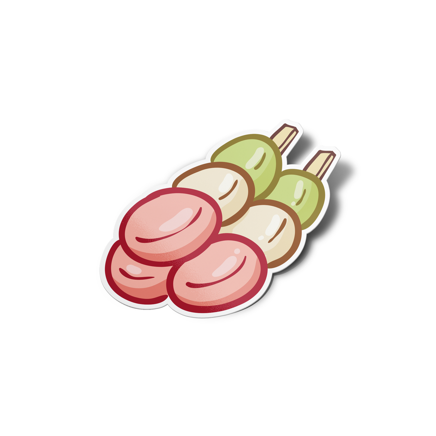 Mochi Asian Food Sticker