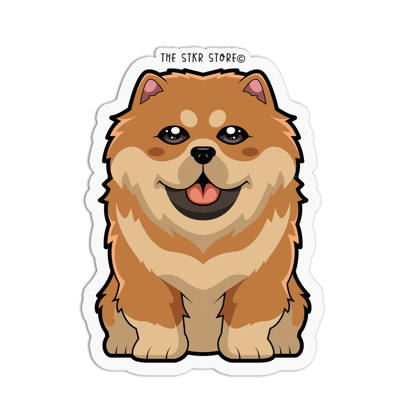 Chowchow Dog Breed Sticker