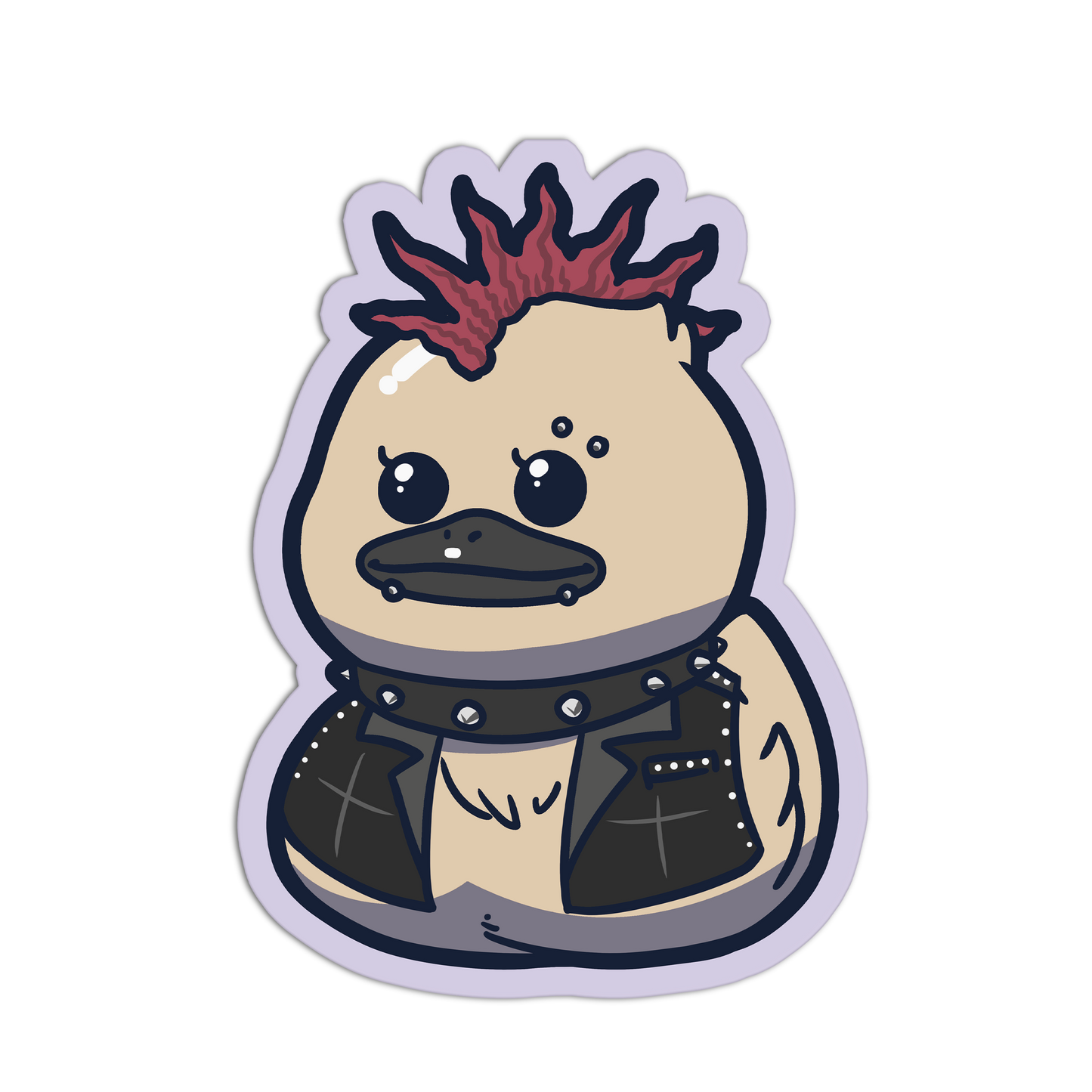 Punk Duckies Stickers