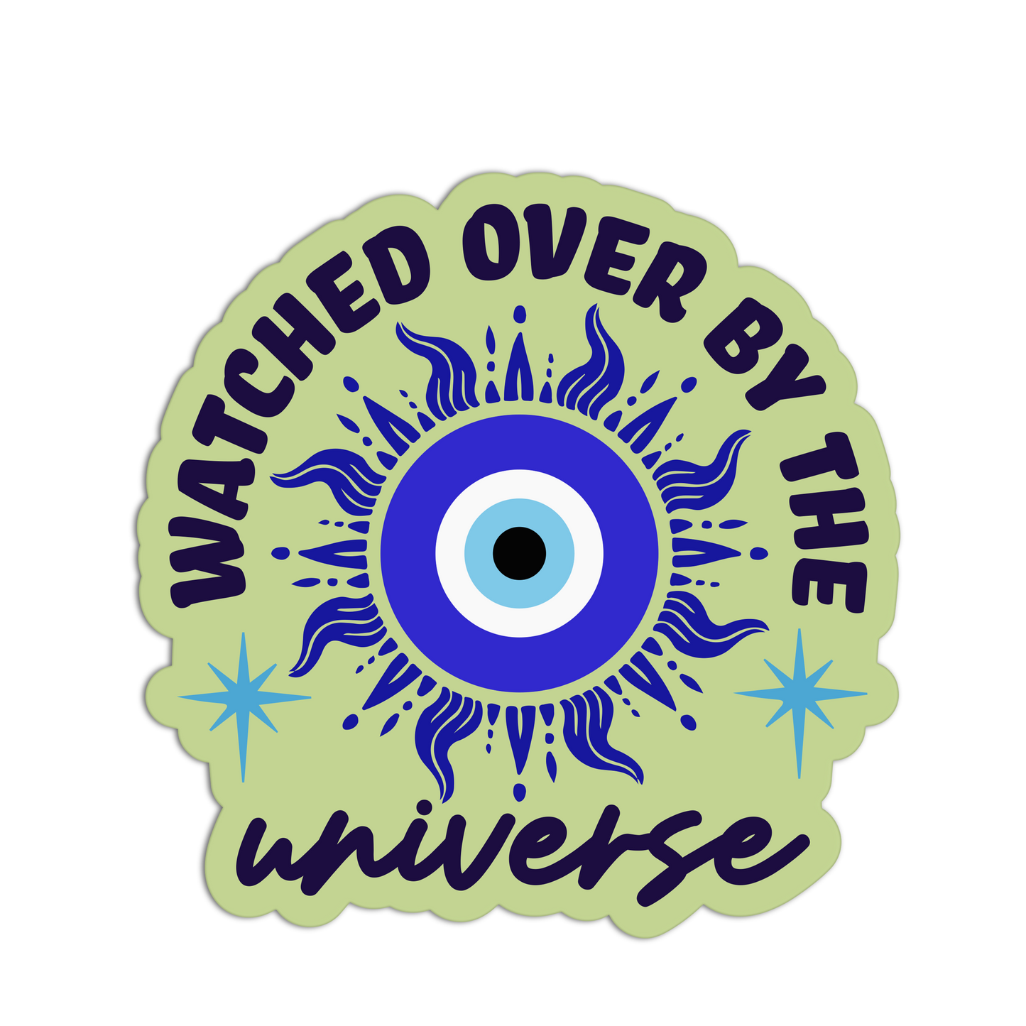 Universal Nazar Evil Eye Sticker