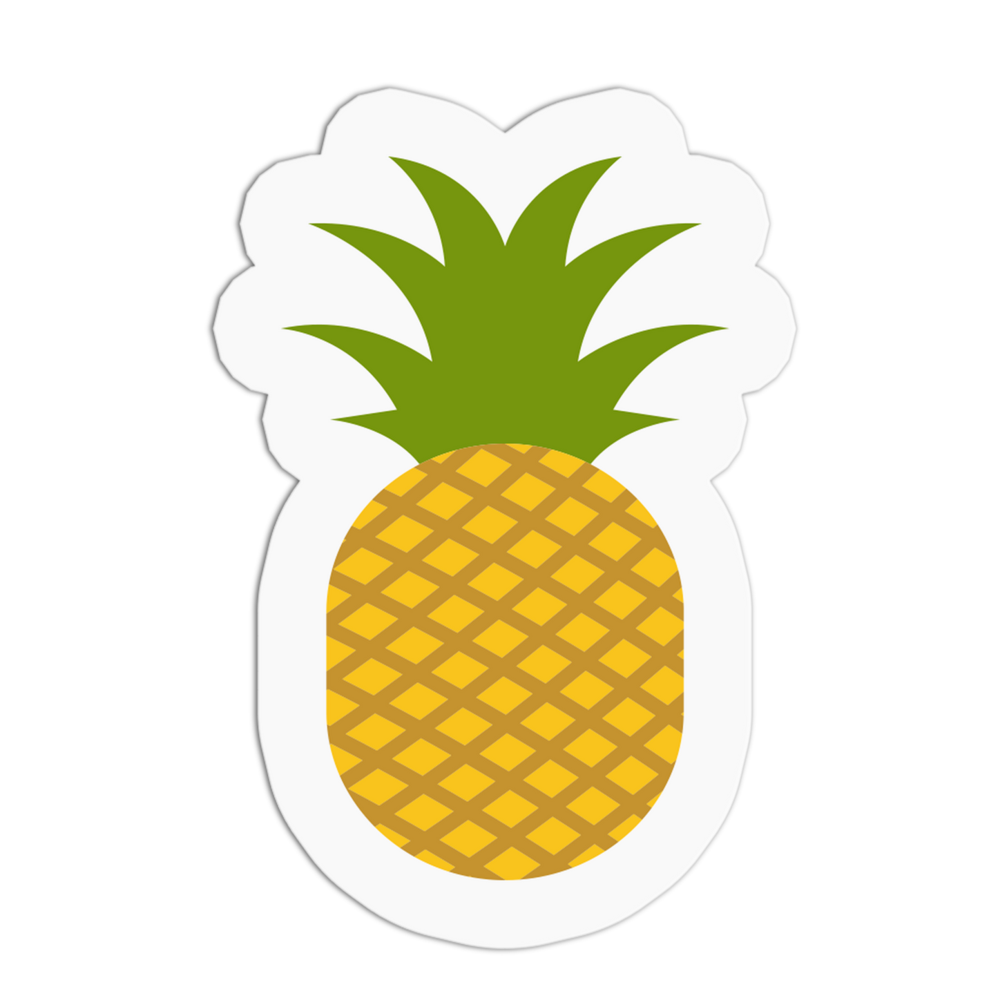 Pineapple Fruits Stickers