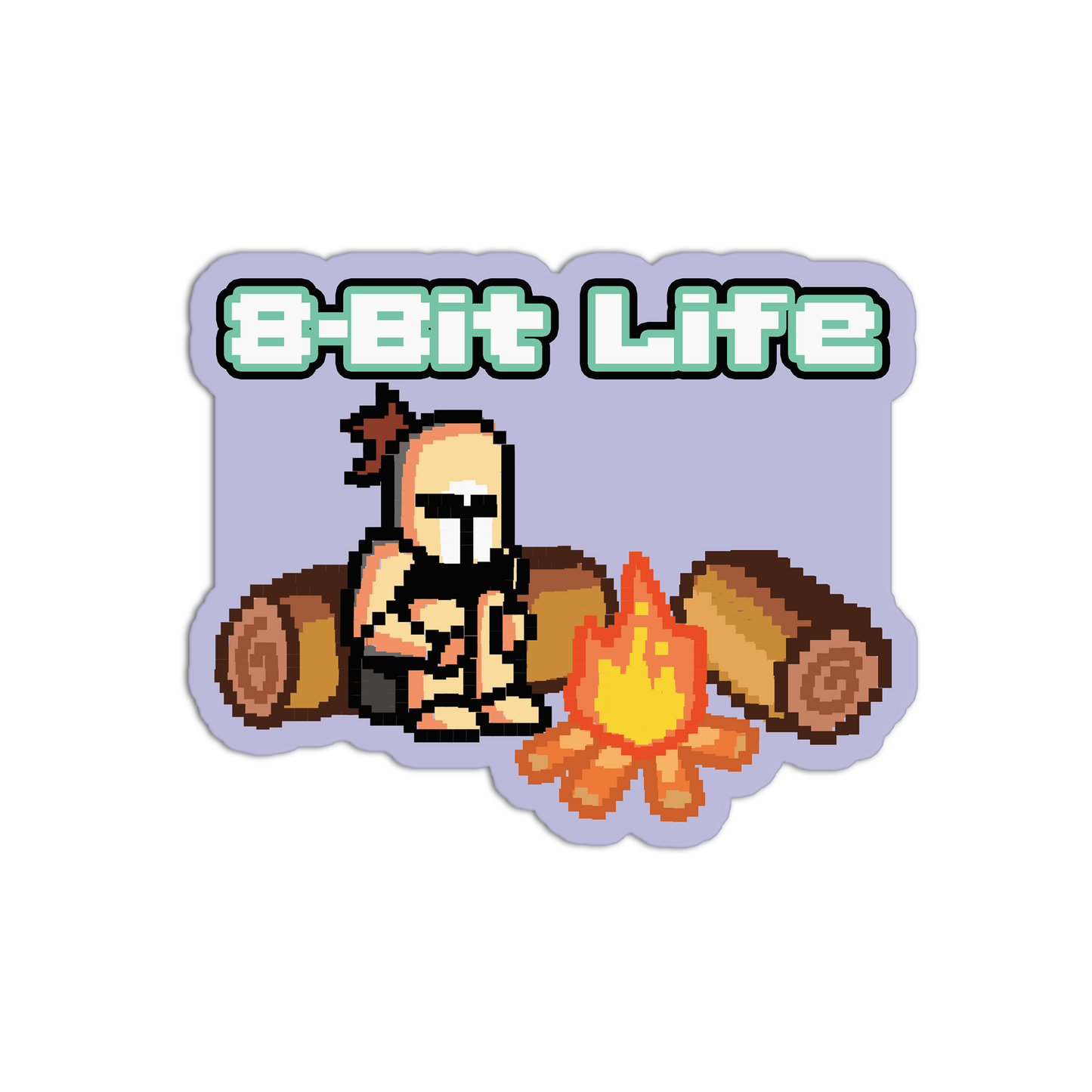 8-Bit Life Gaming Memes Stickers