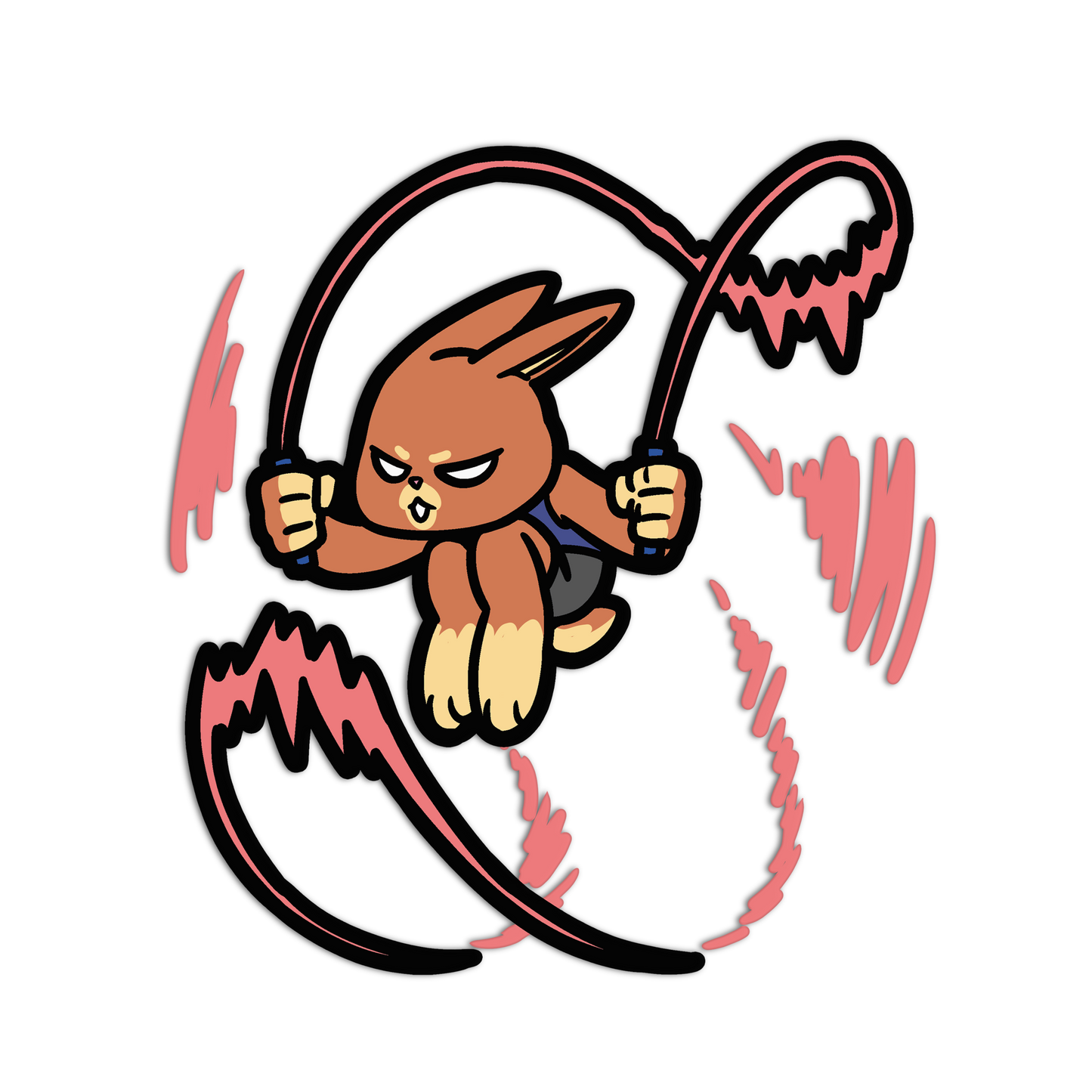 Bun-Burner Gym Animal Stickers