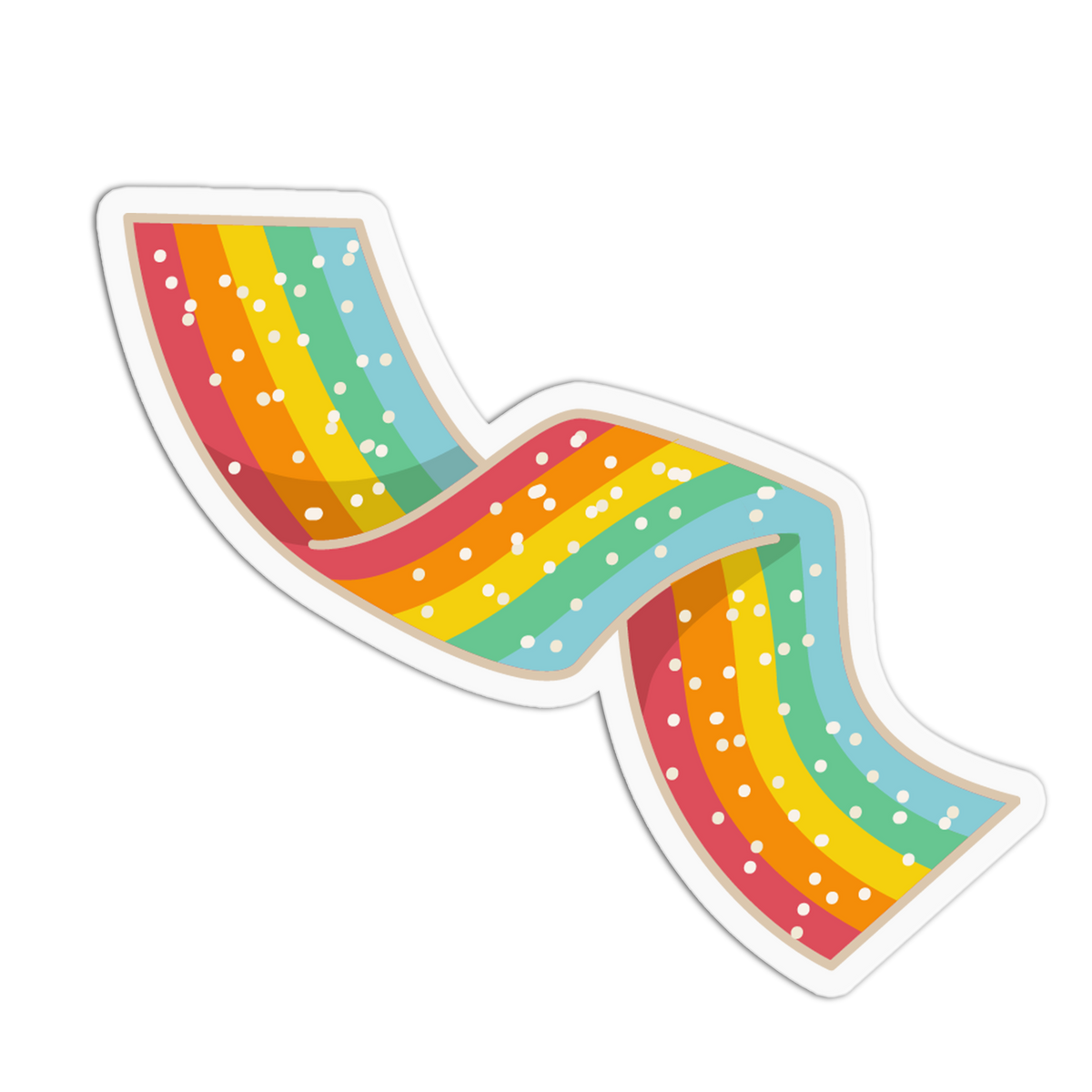 Rainbow Belt - Halloween Candies Sticker