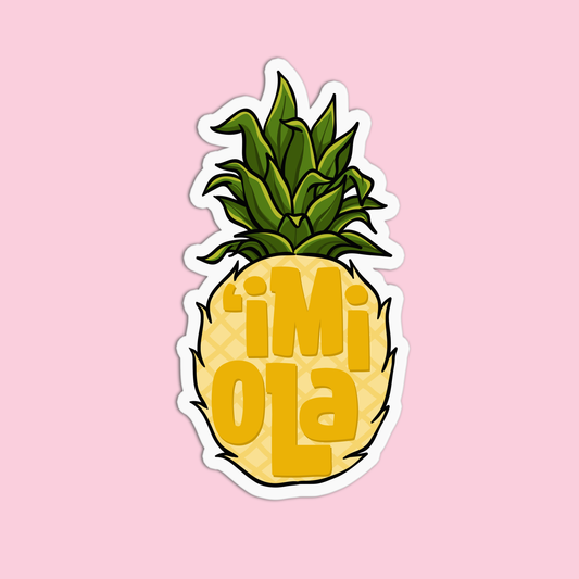 Imi Ola Hawaiian Stickers
