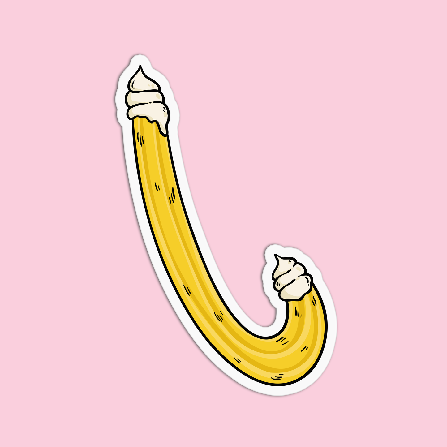Corn Puff Ice Cream Hawaiian Stickers